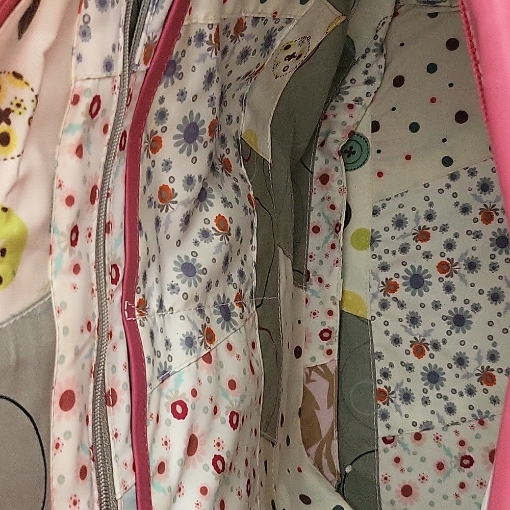 Radley Pink Leather Tote Bag - Picture 14 of 16